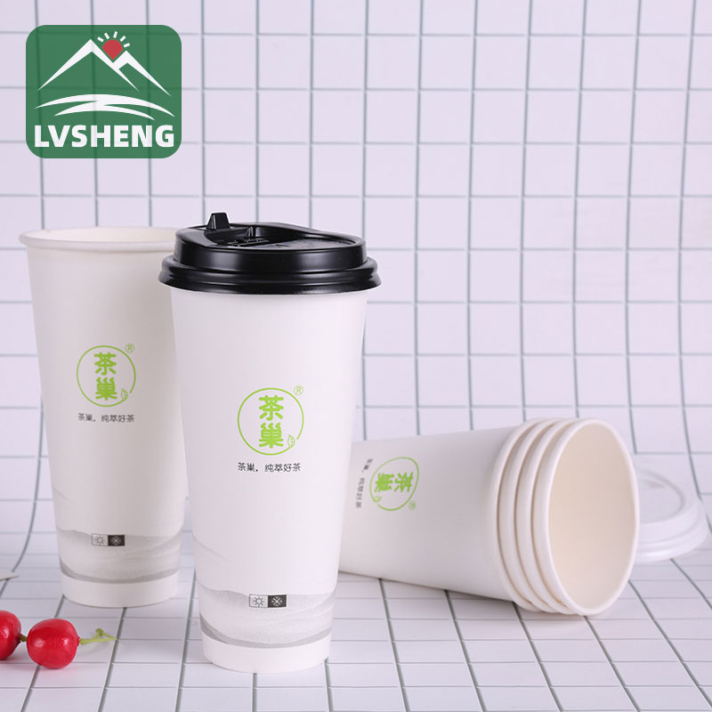 ប្ដូររូបសញ្ញា Takeaway Packaging Coffee Cup តាមបំណង